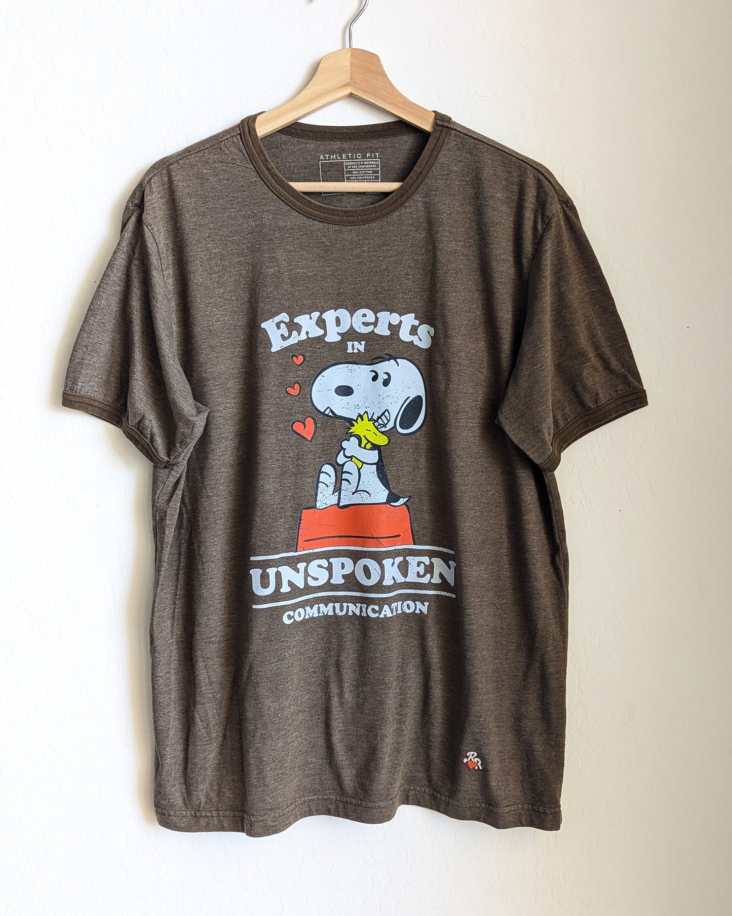 Experts in Unspoken Communication - Adult Unisex Ringer Tee (XL) - Repurposed Rebels