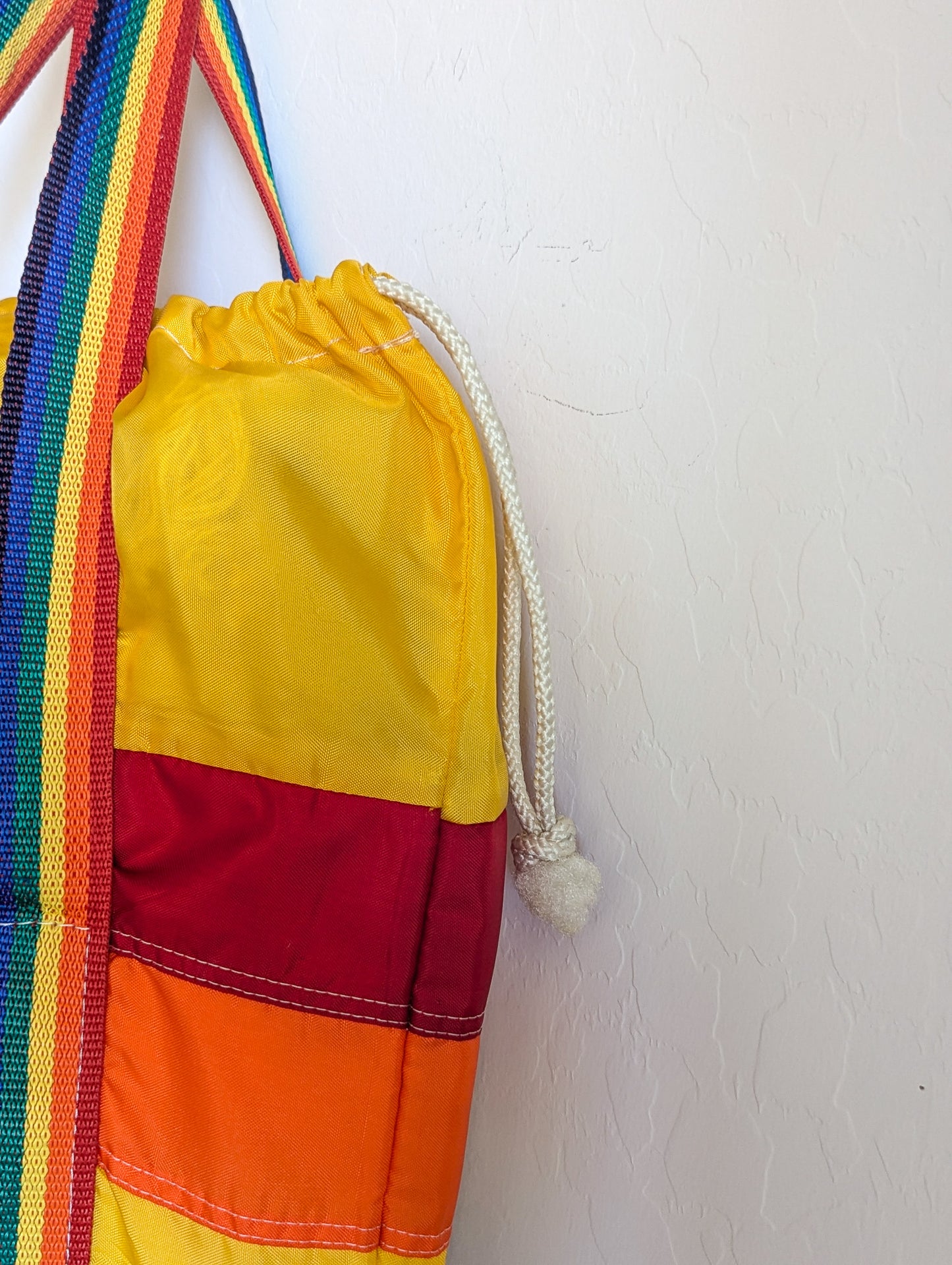 Neurodiversity - Vintage Insulated Rainbow Bag - Repurposed Rebels