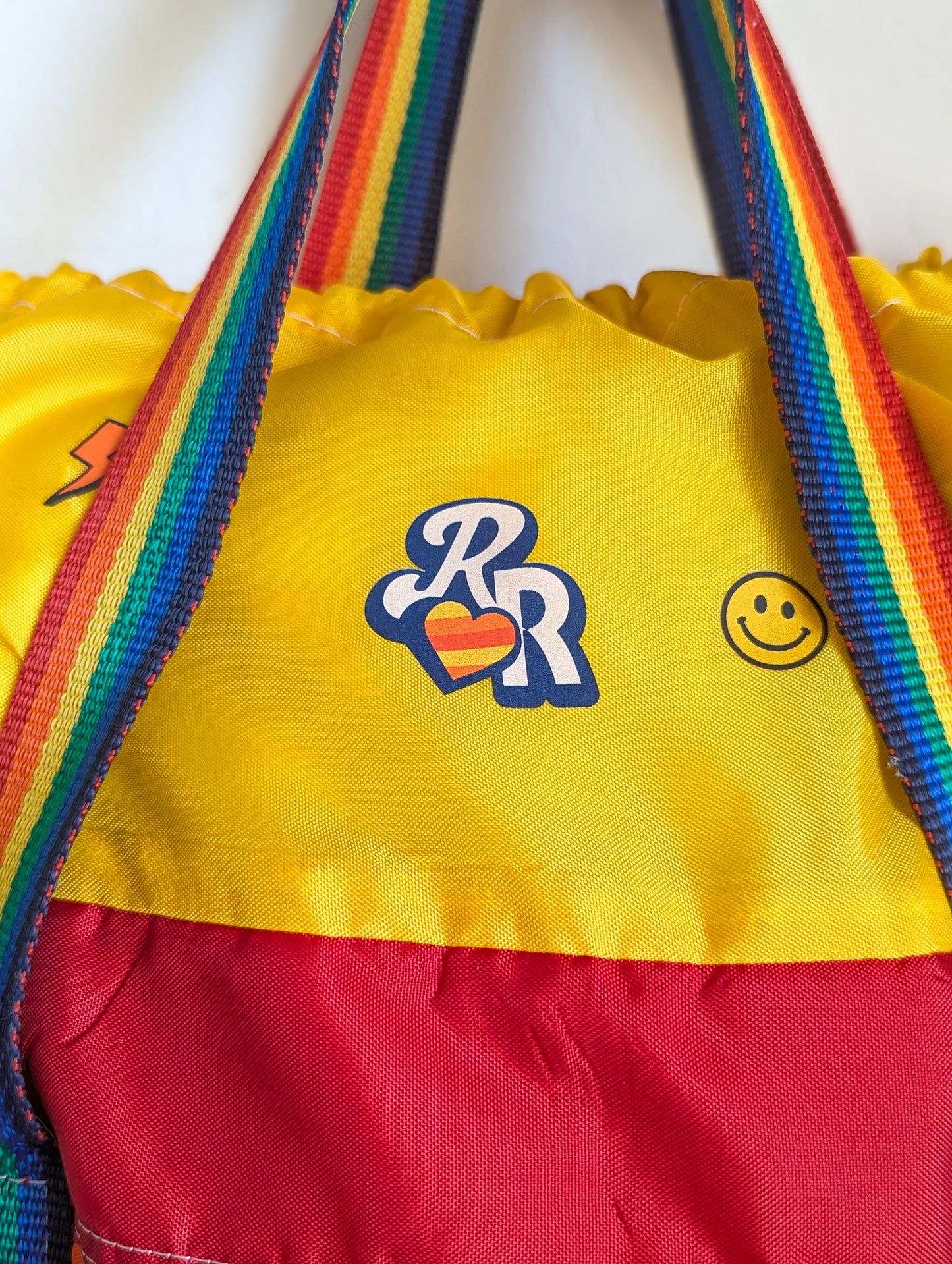 Neurodiversity - Vintage Insulated Rainbow Bag - Repurposed Rebels