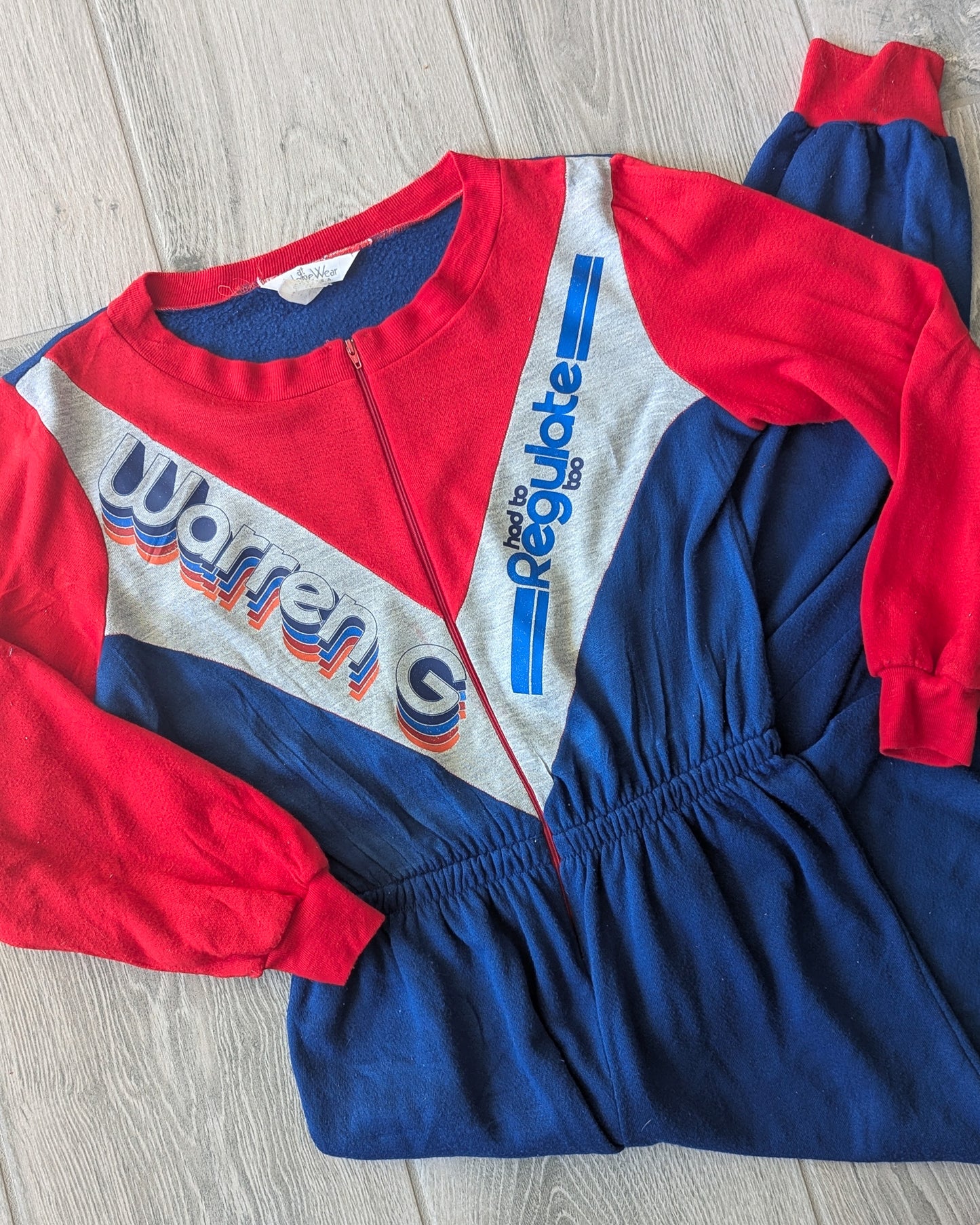 Warren G Had to Regulate Too - Women's Vintage Onesie/Loungewear (M) - Repurposed Rebels