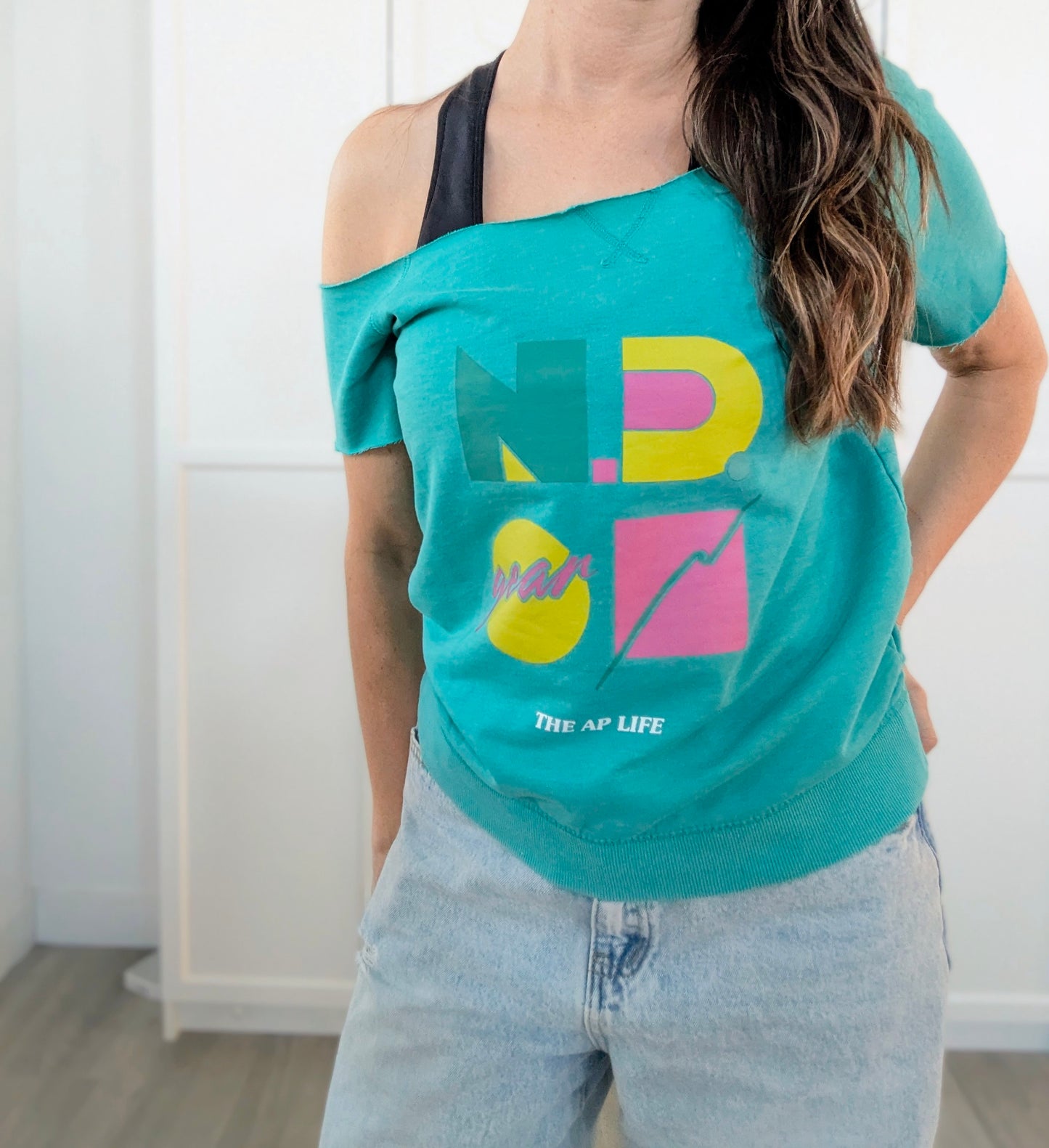ND Gear - Women's SS Sweatshirt Off the Shoulder S - Repurposed Rebels