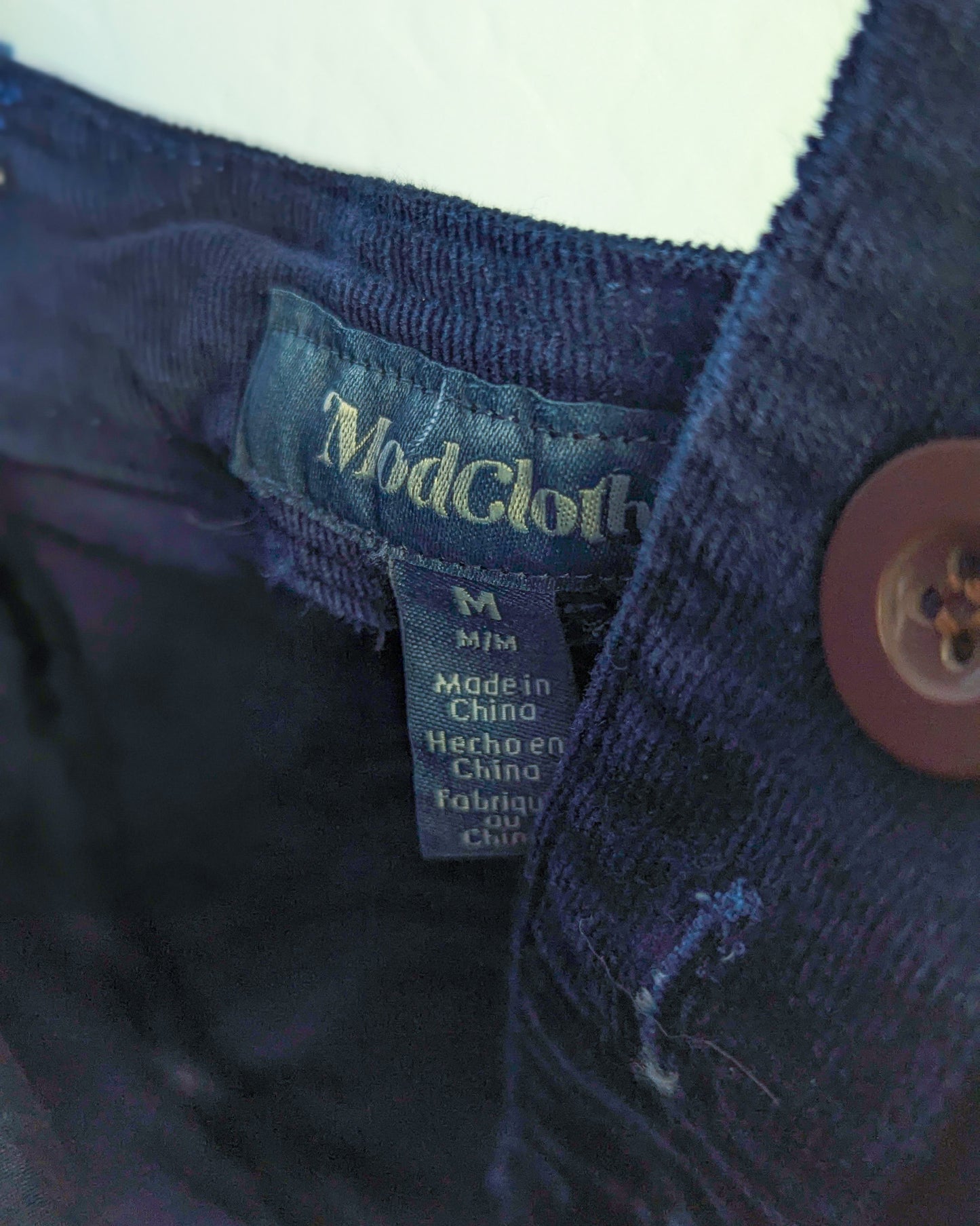 Minds of All Kinds - Women's Corduroy Jumper (M) - Repurposed Rebels