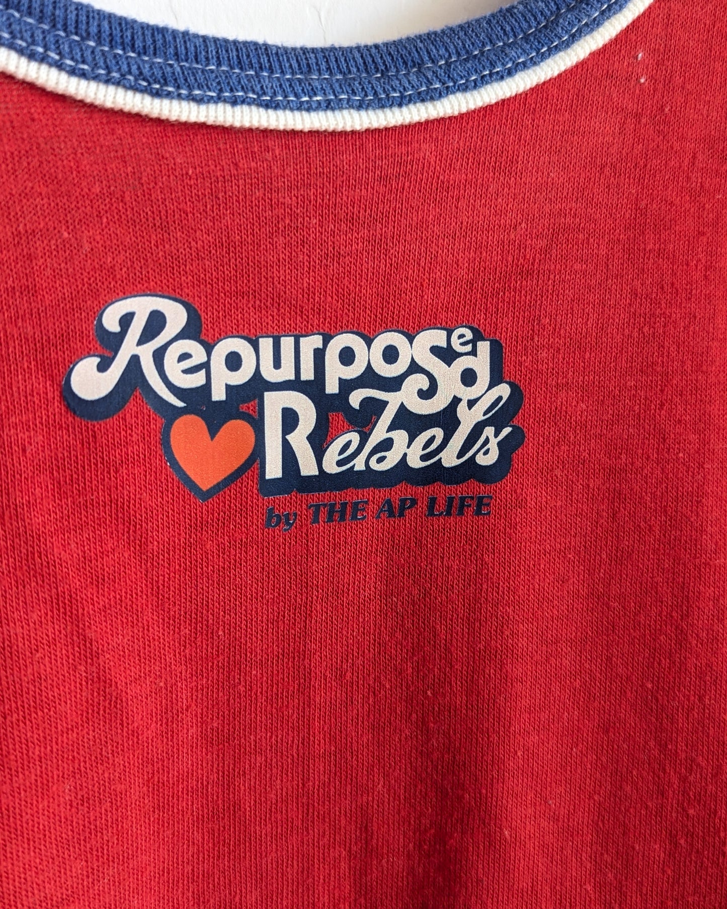 Disability Rights for a Happier & More Inclusive World - Women's VTG Ringer Tank Top (S/M) - Repurposed Rebels
