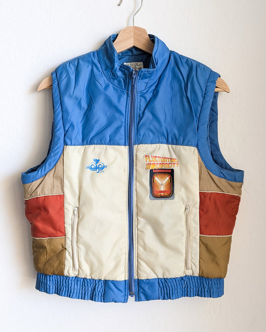 Fluctuating Capacity - Adult Unisex VTG Puffer Vest (S/M)- Repurposed Rebels