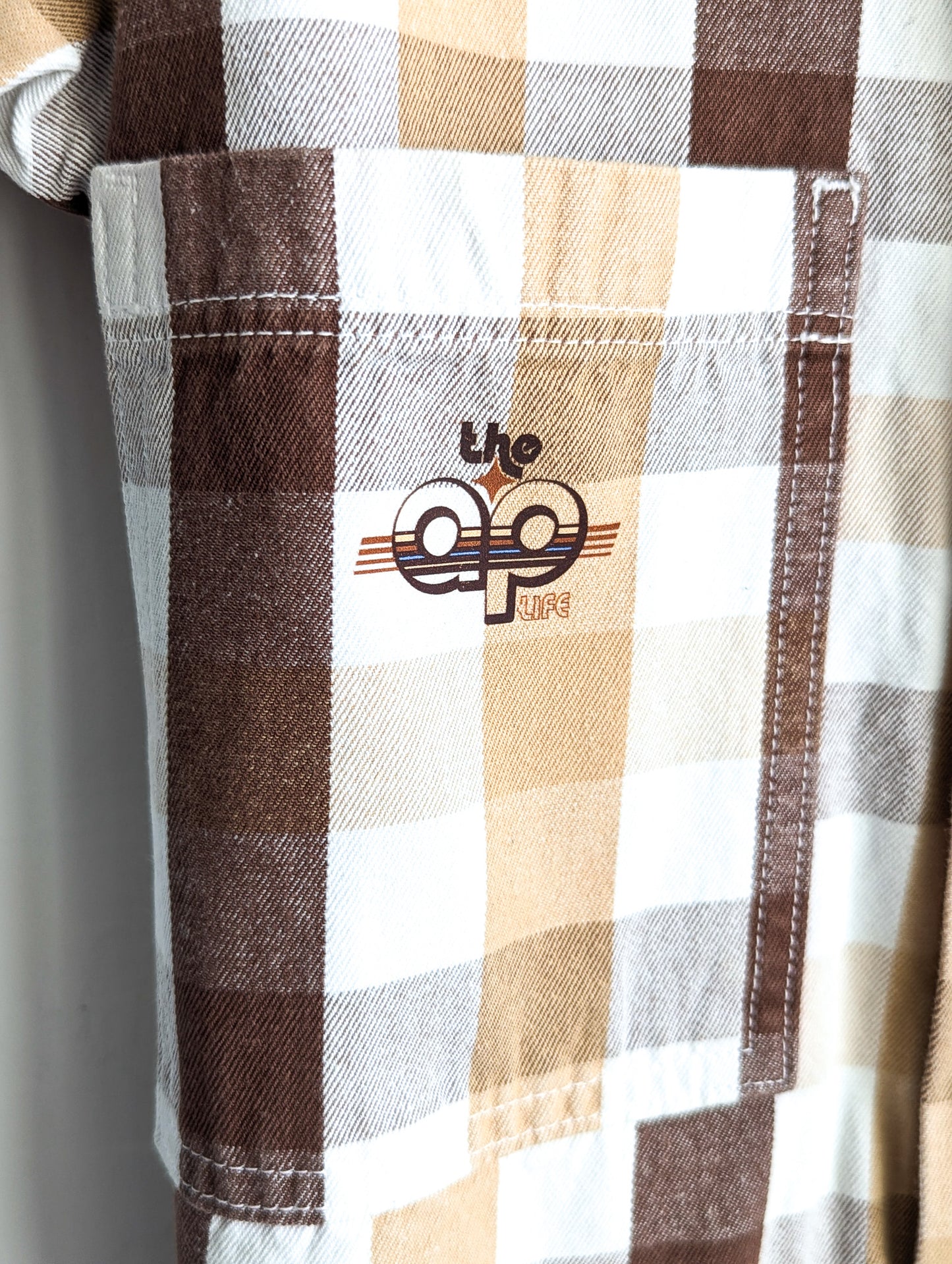 Not A Hugger - Respect the Vibe - Women's Plaid Jumpsuit/Romper XS/S - Repurposed Rebels