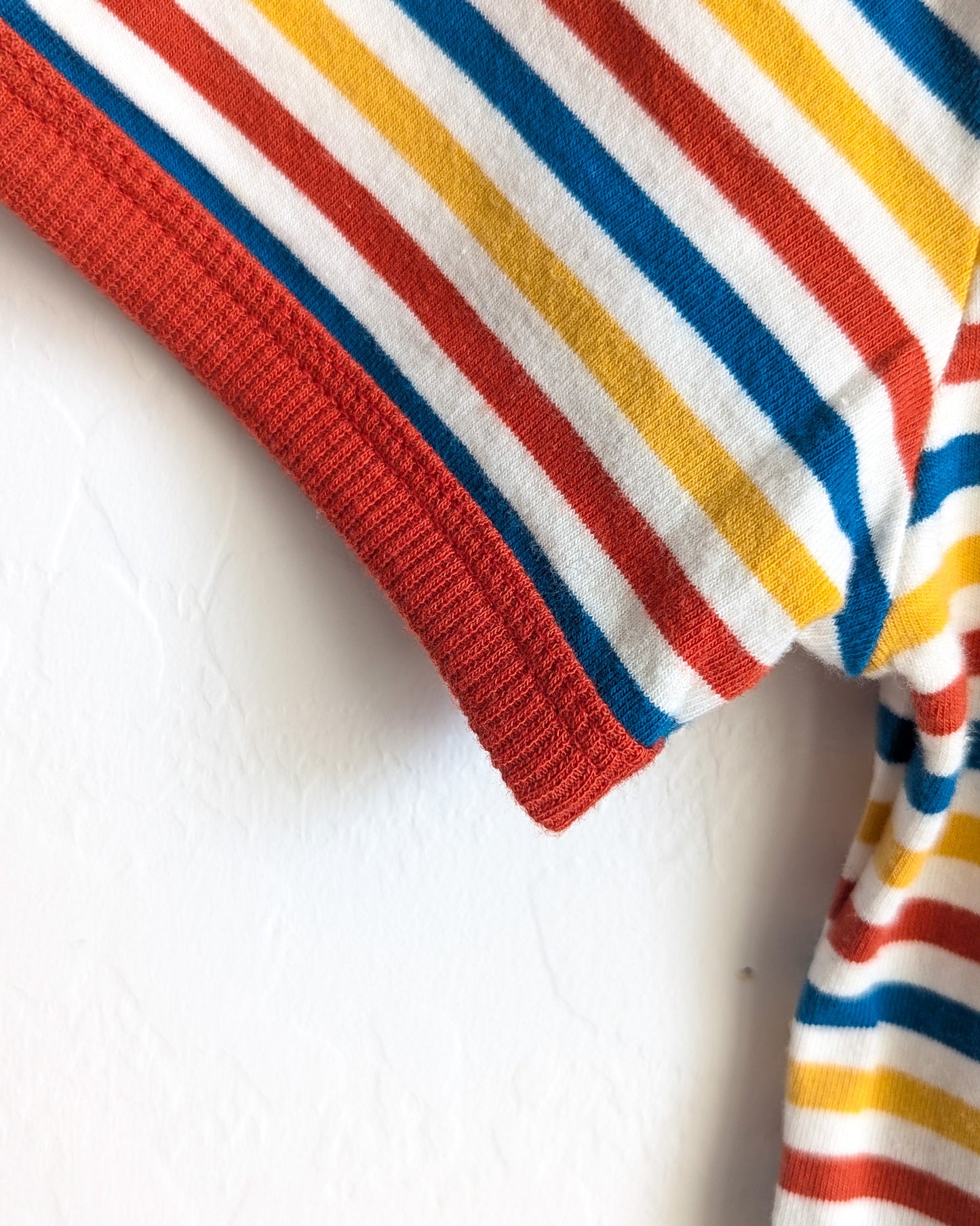 A Sucker for Instant Gratification - Women's Fitted Striped Ringer Tee (M) - Repurposed Rebels