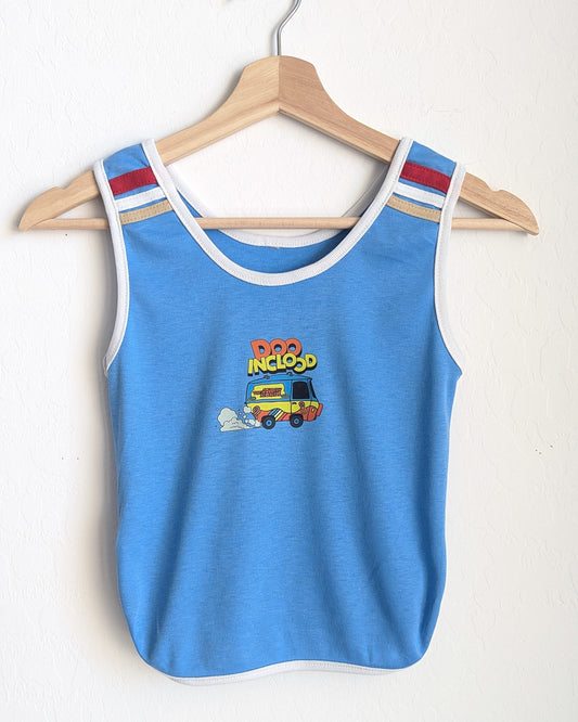 Doo Inclood - The Advocacy Mobile - Kids' VTG Ringer Tank Top (5T) - Repurposed Rebels