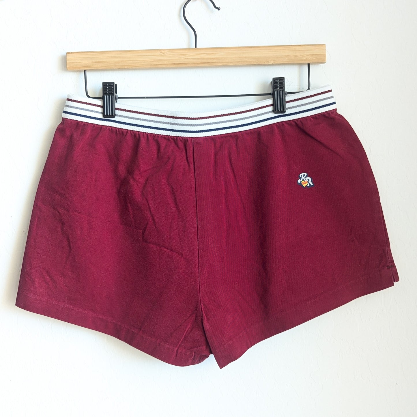 Rockin' Rollin' Spinnin' Stimmin' - Unisex VTG Davis Cup Shorts (M) - Repurposed Rebels