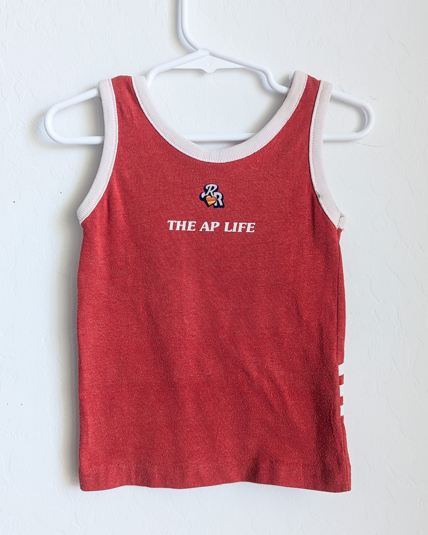 The Real Stim Shady - Toddler VTG Ringer Tank Top (2-3T) - Repurposed Rebels