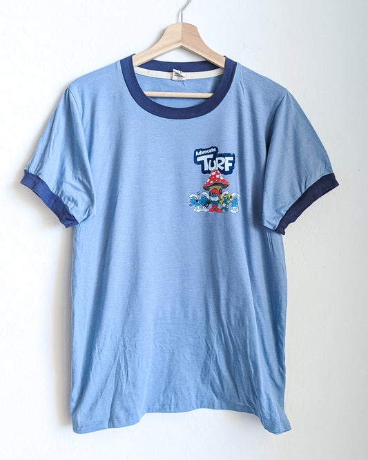 Advocate Turf - Adult Unisex Ringer Tee (M) - Repurposed Rebels