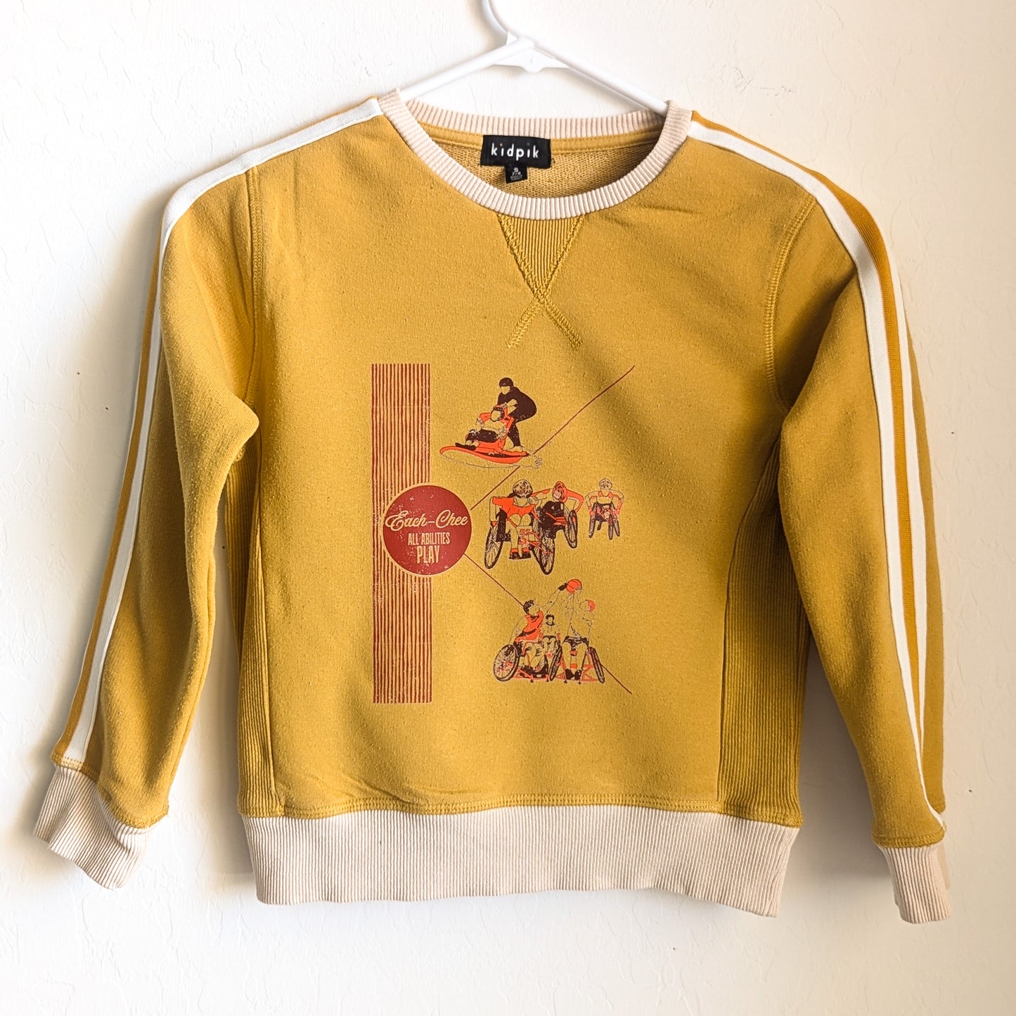 Each-Chee - All Abilities Play - Adaptive Sports Pullover - Youth Unisex Sweatshirt (7/8)- Repurposed Rebels
