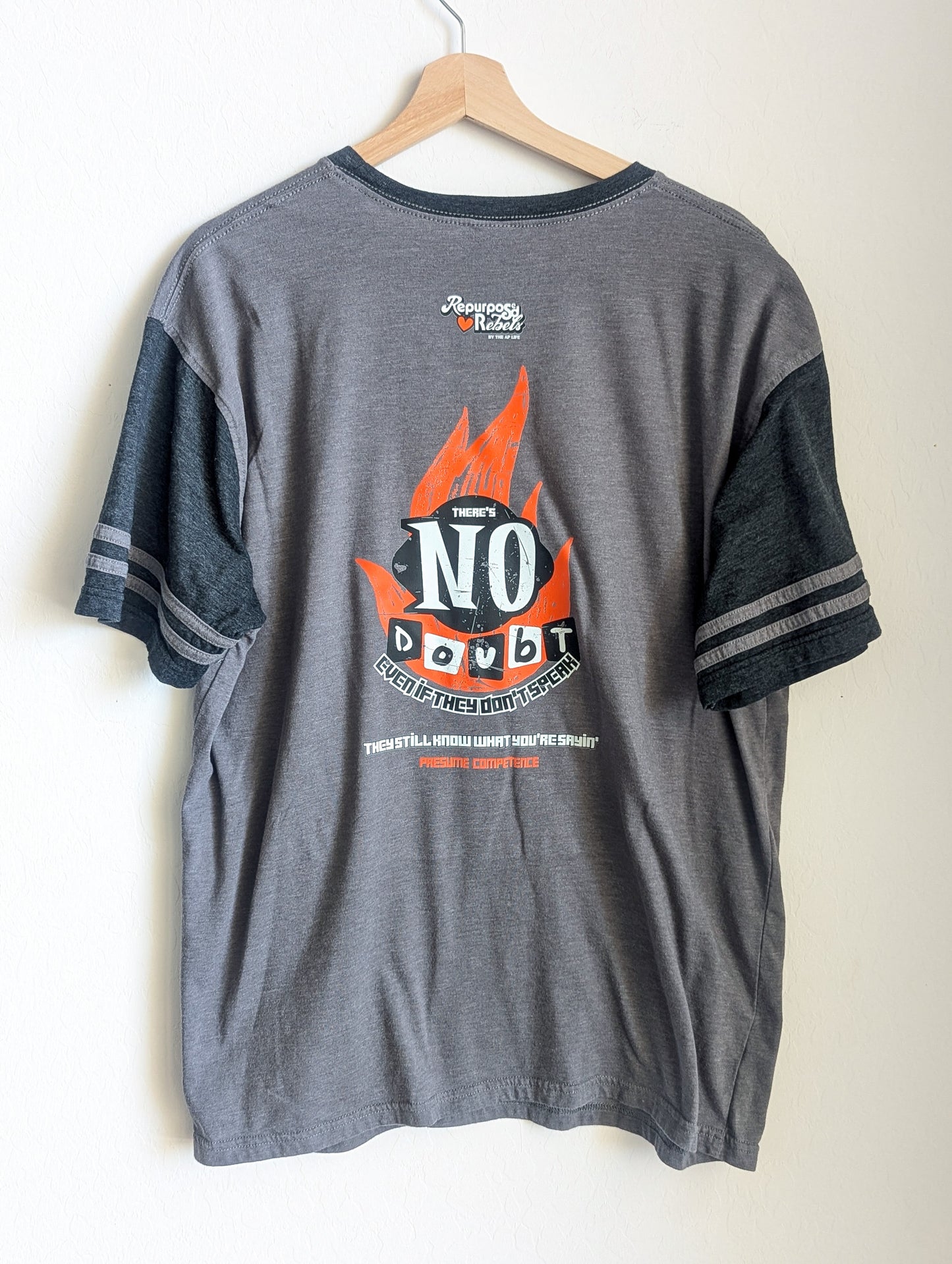 There's No Doubt - Even if They Don't Speak, They Still Know What You're Sayin' - Women's Football Tee (XXL) - Repurposed Rebels