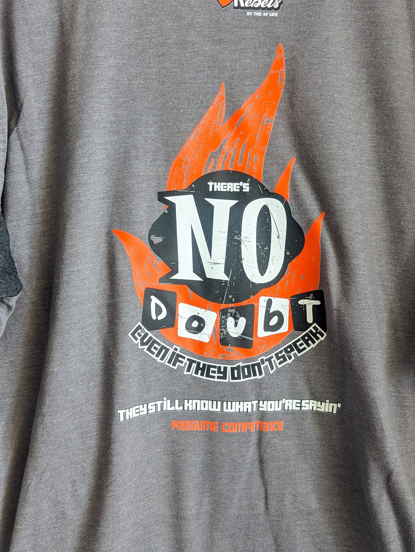 There's No Doubt - Even if They Don't Speak, They Still Know What You're Sayin' - Women's Football Tee (XXL) - Repurposed Rebels