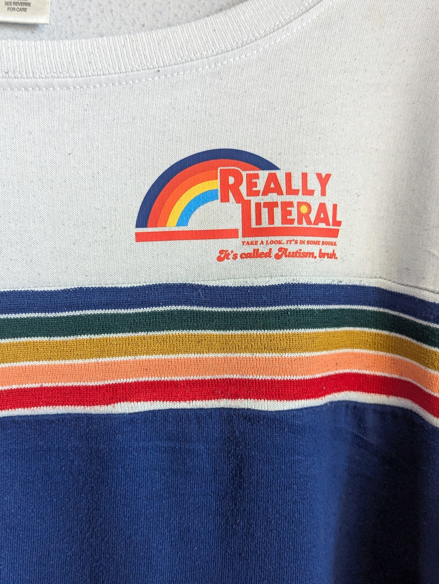 Really Literal - Take A Look, It's in Some Books - Women's Sweatshirt (1X) - Repurposed Rebels