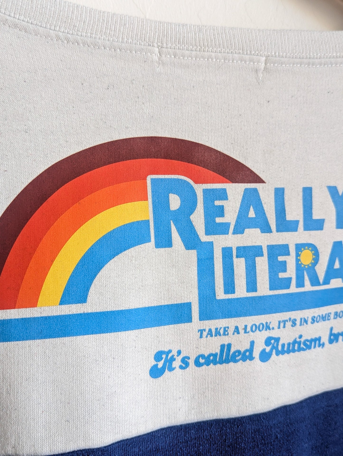 Really Literal - Take A Look, It's in Some Books - Women's Sweatshirt (1X) - Repurposed Rebels