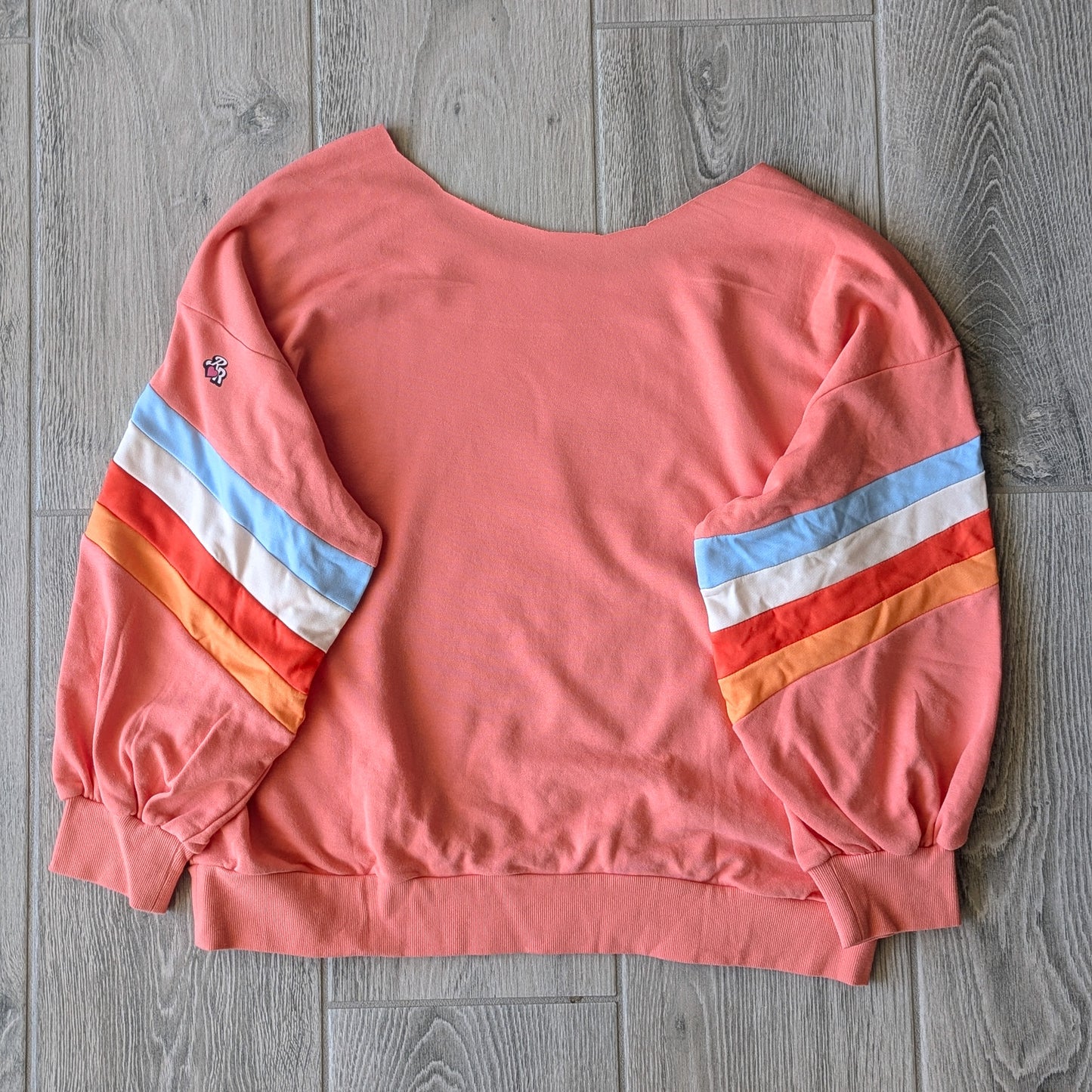 Neurodiversity Spreads Color to the Earth - Women's Colorblock Sweatshirt (XL) - Repurposed Rebels