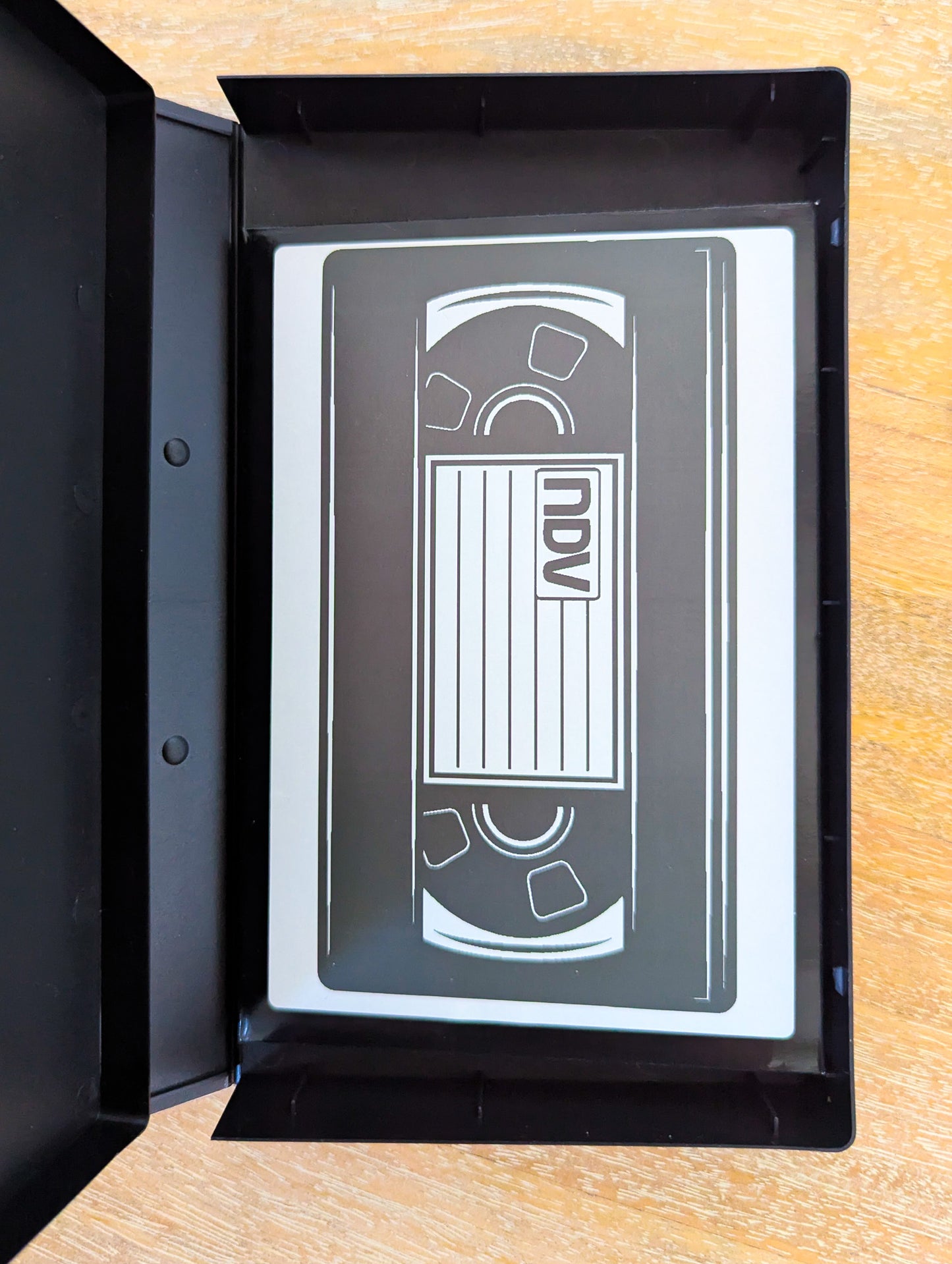 VHS Case Sticker Pack (4 Sheets of Vinyl Retro-Style Stickers)