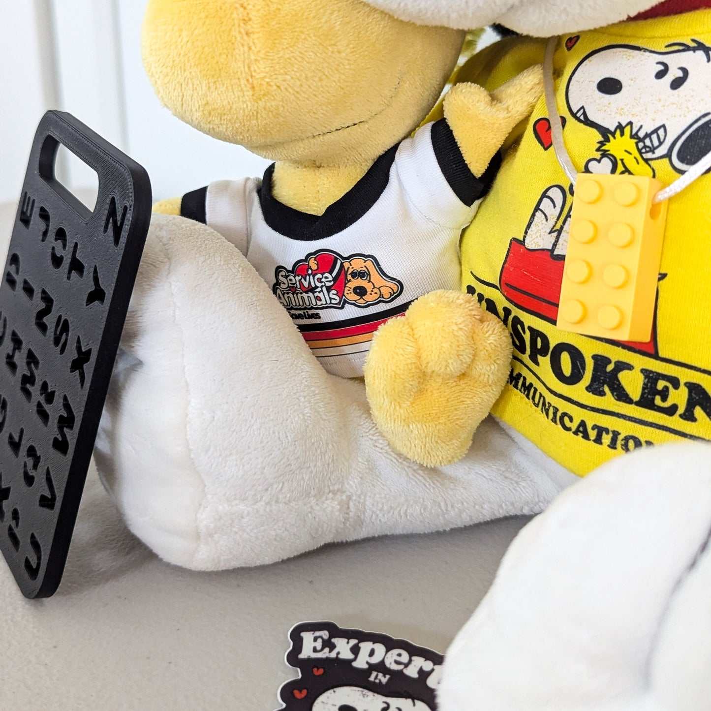 Adopt Snoopy & Woodstock - Includes Clacky AAC - Letterboard - Headphones & Fidgets - RR Rescues