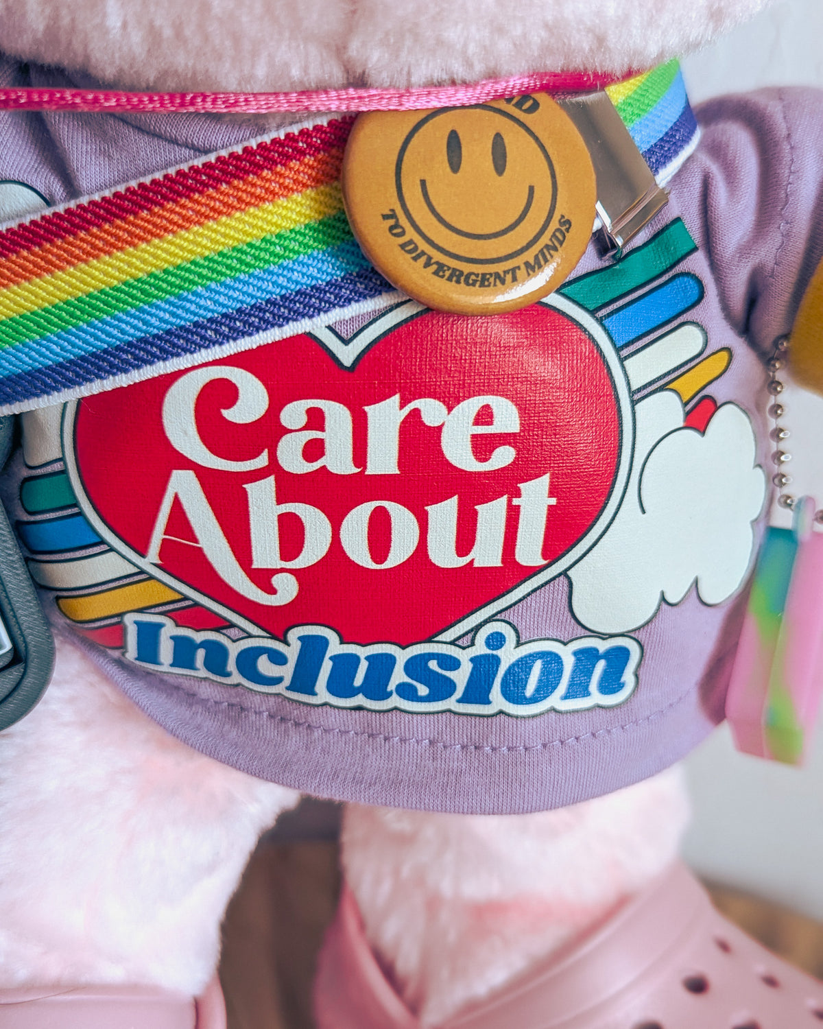 Adopt Cheer Bear Care Bear (1983) - With New & Secondhand Accessories