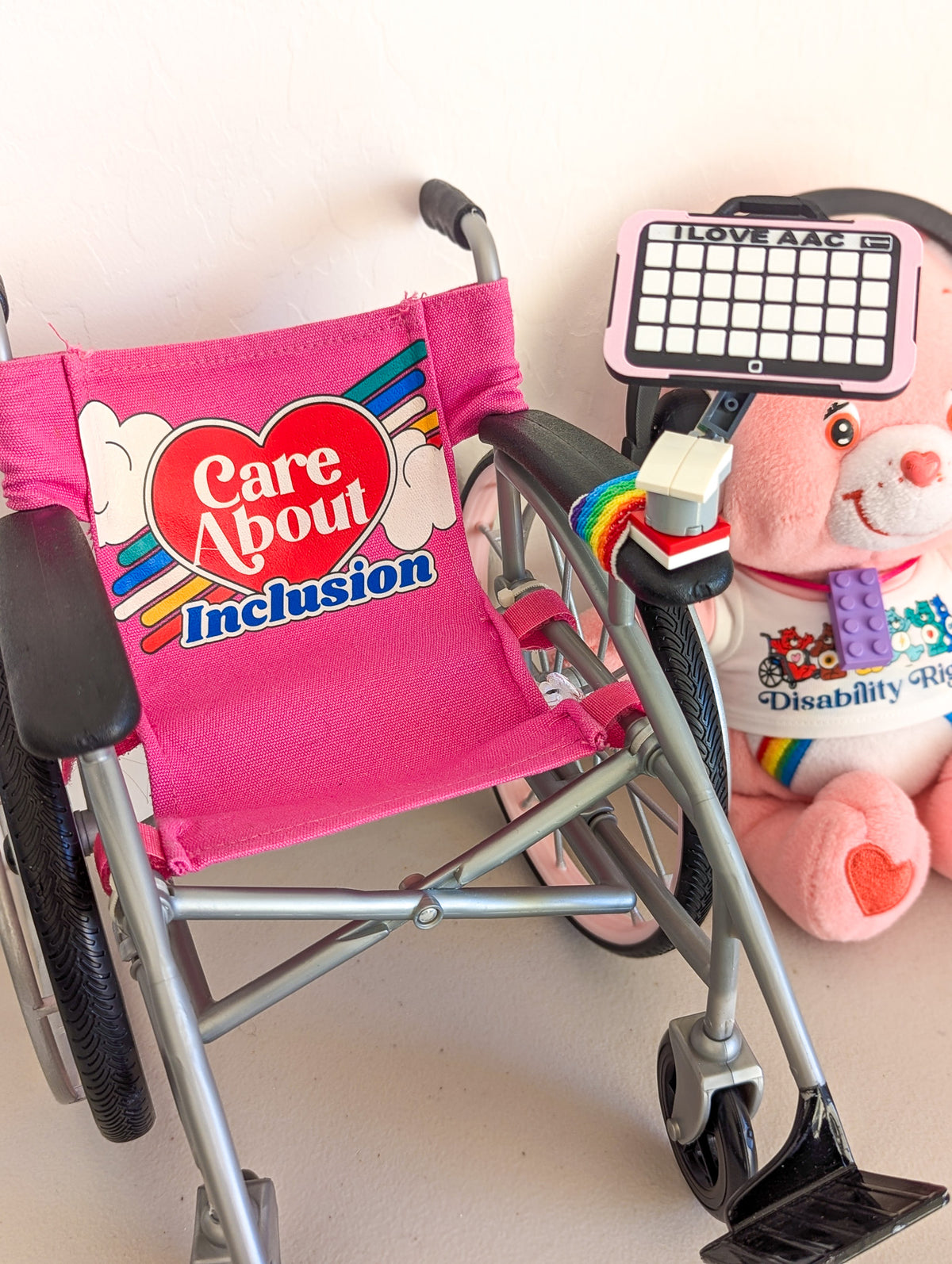 Adopt Mini Cheer Bear Care Bear (2002) - With New & Secondhand Accessories