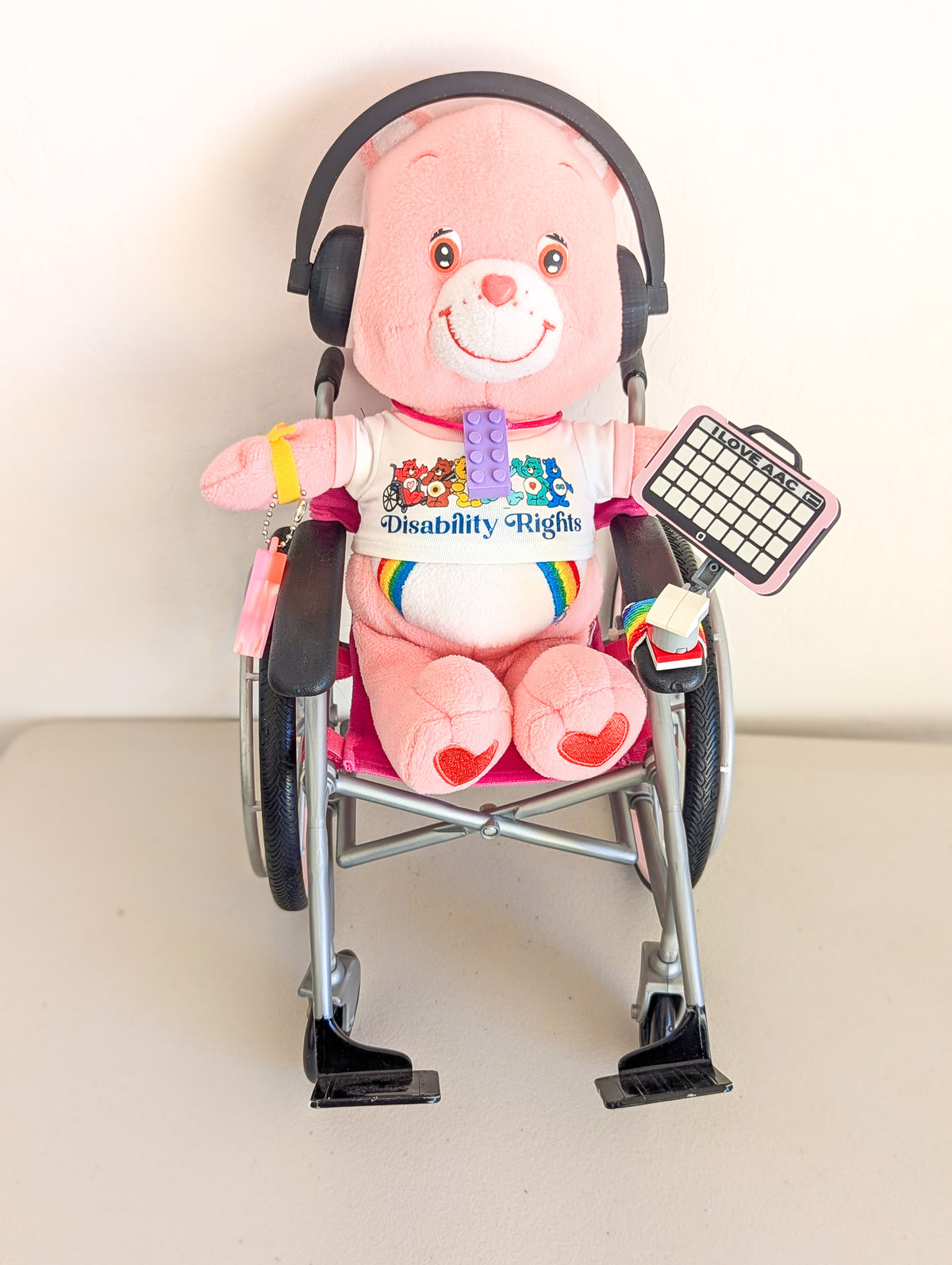 Adopt Mini Cheer Bear Care Bear (2002) - With New & Secondhand Accessories