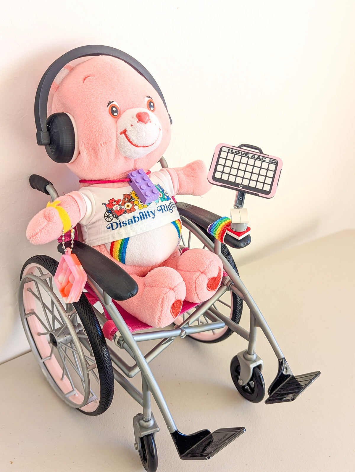 Adopt Mini Cheer Bear Care Bear (2002) - With New & Secondhand Accessories