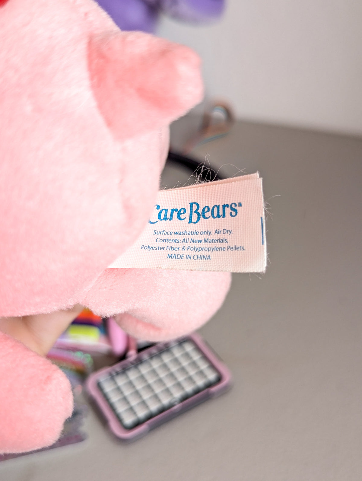 Adopt Equine Therapy Set Mini Cheer Bear Care Bear (2002) and Windy My Little Pony (1984) - With New & Secondhand Accessories