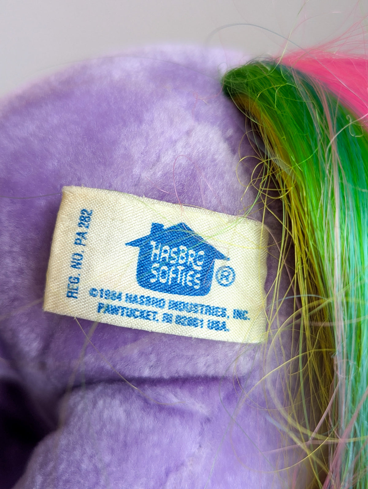 Adopt Equine Therapy Set Mini Cheer Bear Care Bear (2002) and Windy My Little Pony (1984) - With New & Secondhand Accessories