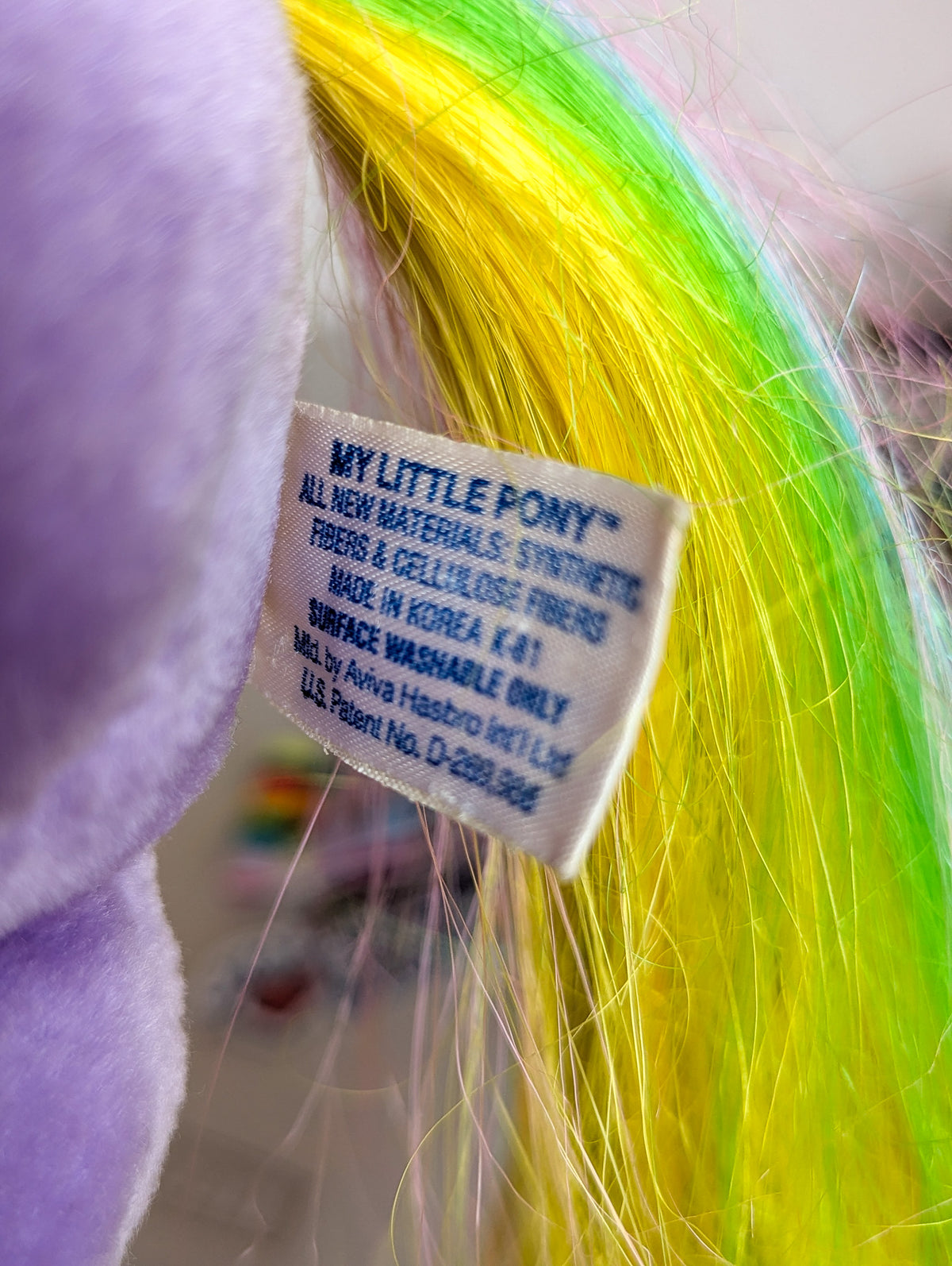 Adopt Equine Therapy Set Mini Cheer Bear Care Bear (2002) and Windy My Little Pony (1984) - With New & Secondhand Accessories