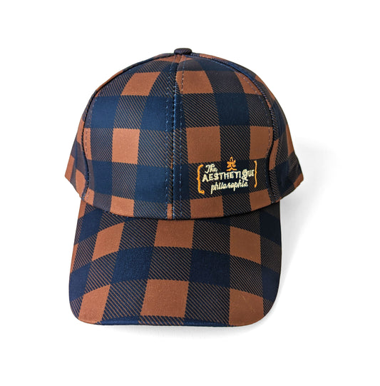 Buffalo Check Women's Ponytail Hat Plaid Camping Hat Baseball Cap