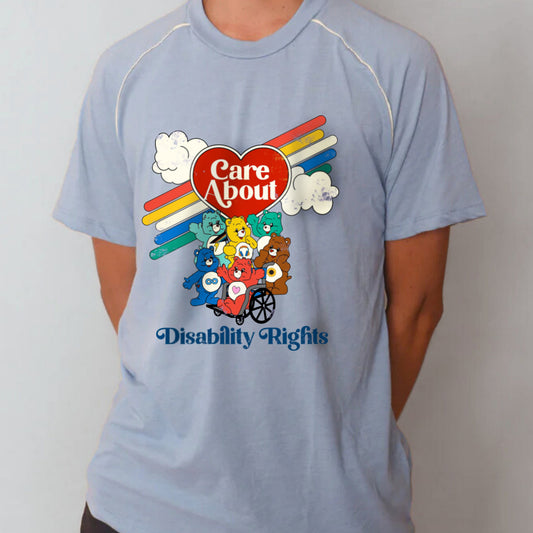 Care About Disability Rights - Limited Edition Adult Unisex Tee