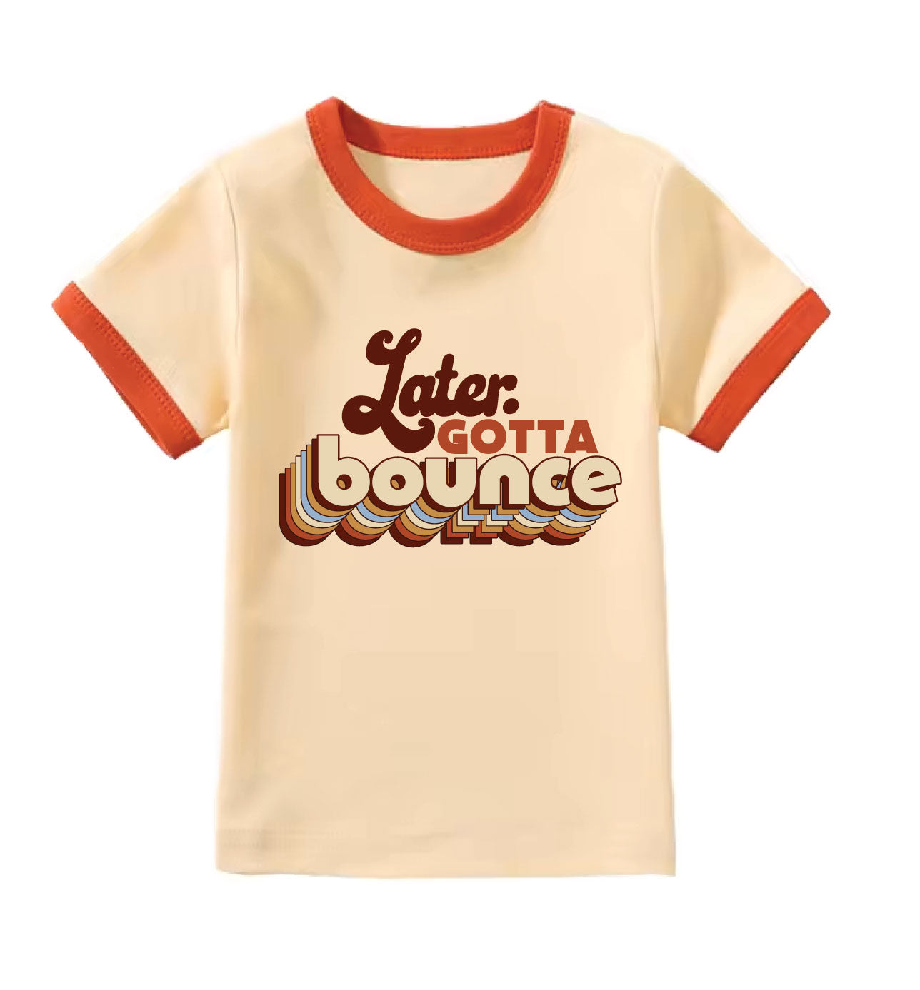 Later. Gotta Bounce Kids Autism Advocacy Ringer Tee