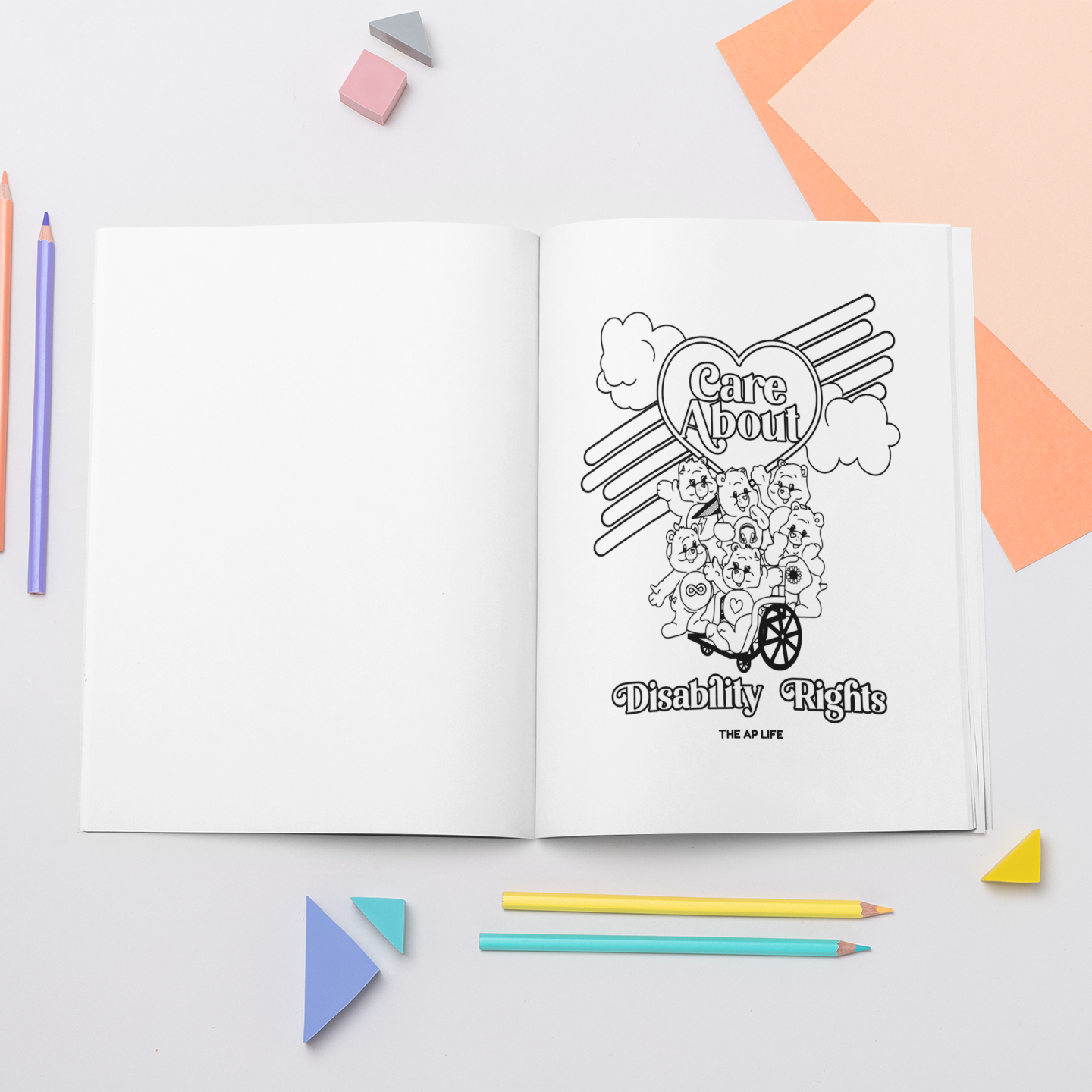 The AP Life Neuro-Affirming Coloring Book