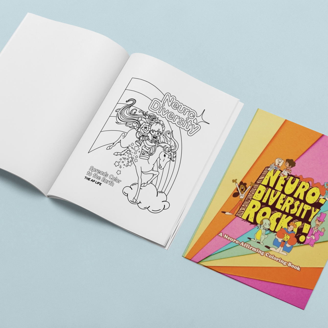 The AP Life Neuro-Affirming Coloring Book