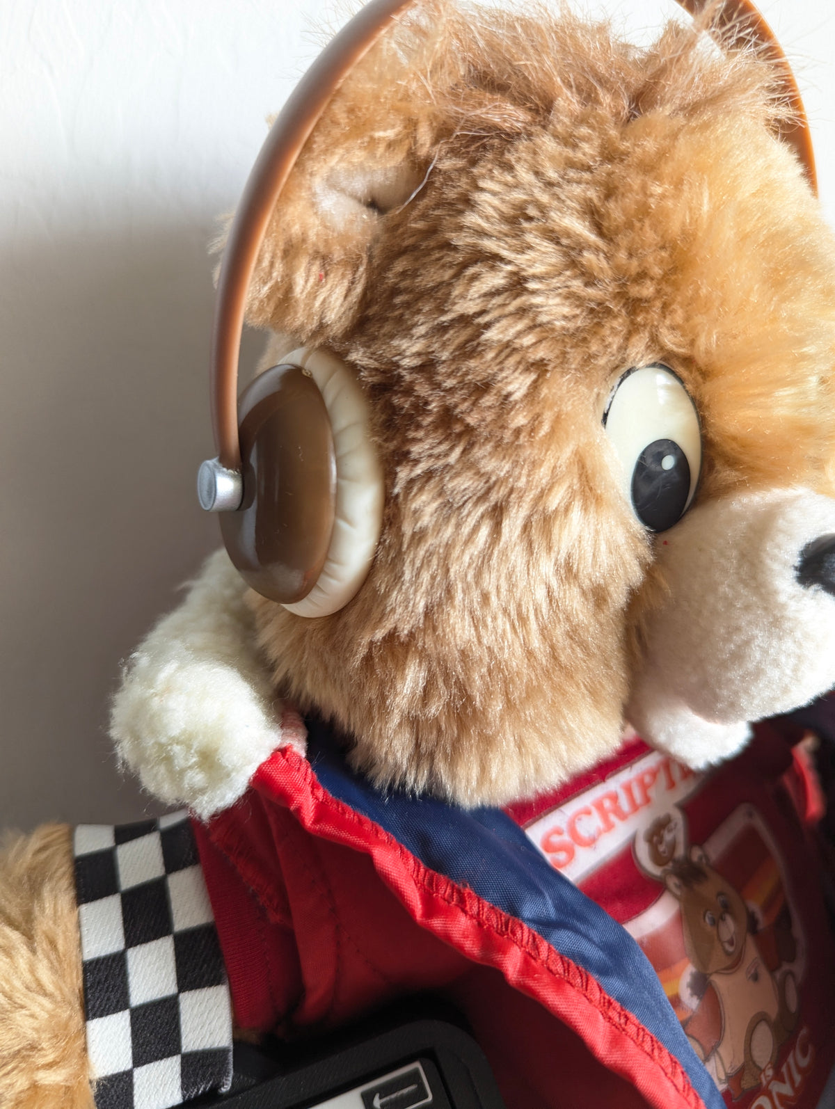 Adopt Gestalt Teddy Ruxpin Non-speaking Worlds of Wonder Plush- With New & Secondhand Accessories