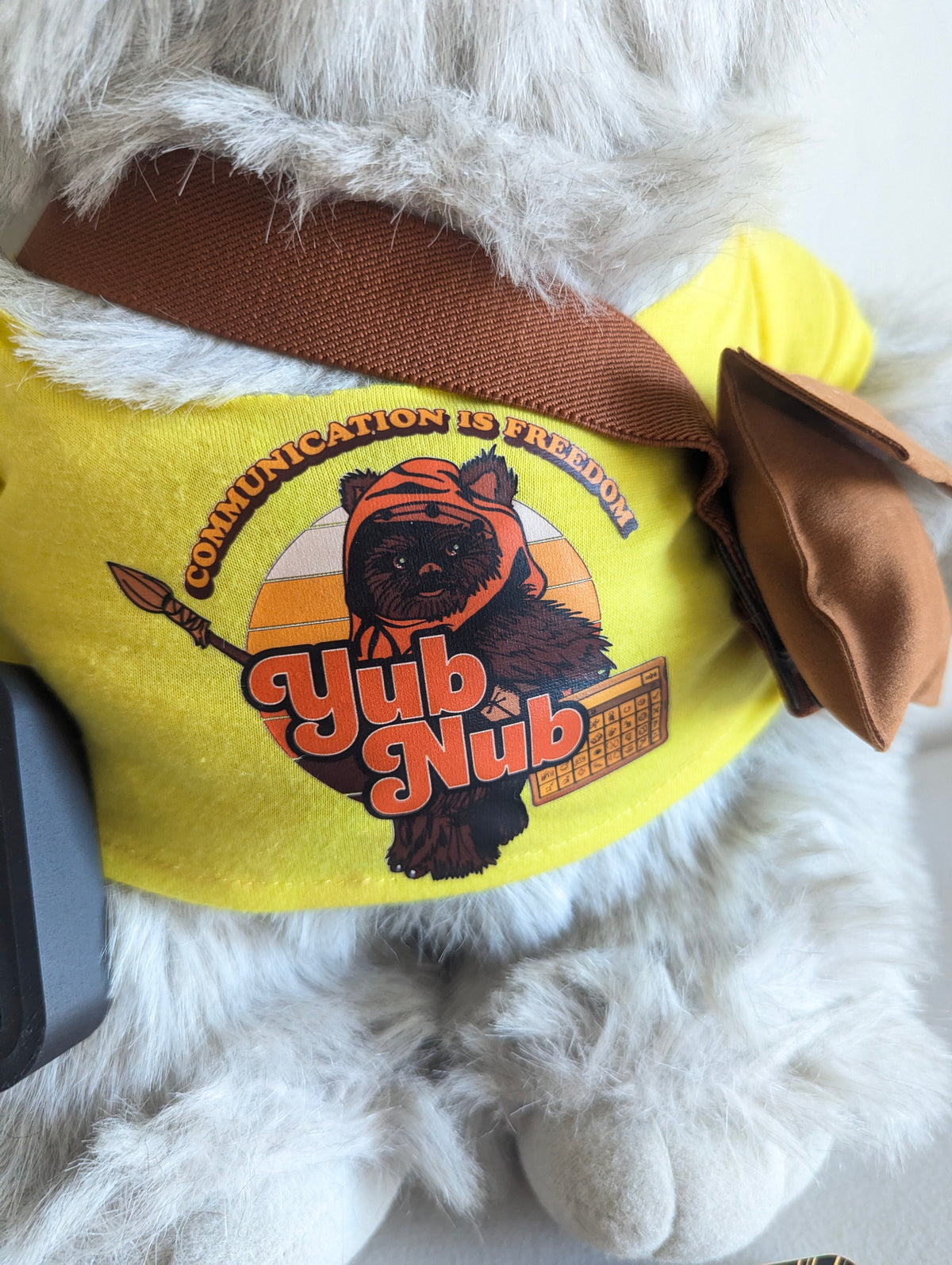 Adopt Vintage Princess Kneesaa Ewok Plush - With New & Secondhand Accessories