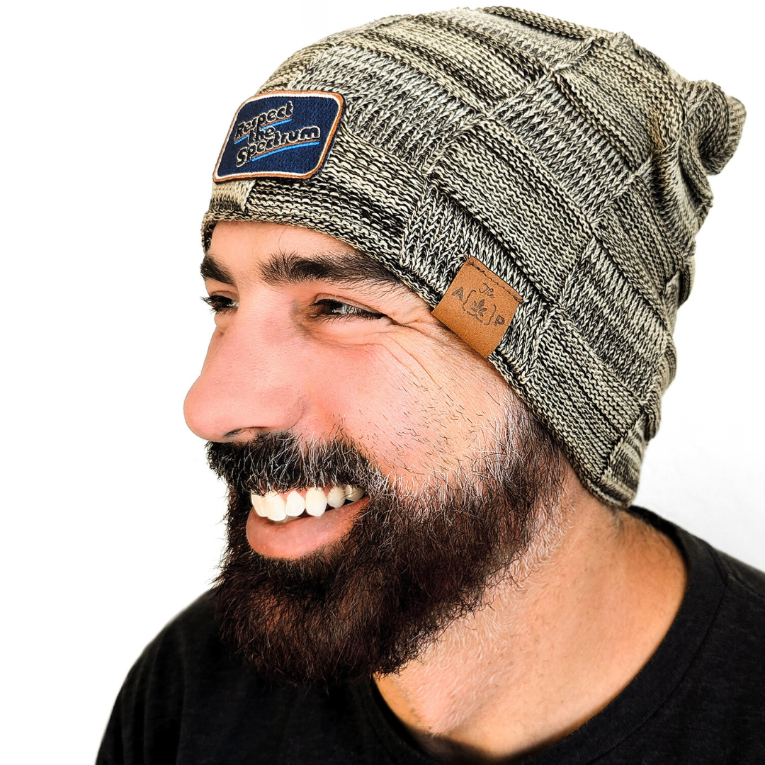 Respect The Spectrum- Unisex Slouch Beanie