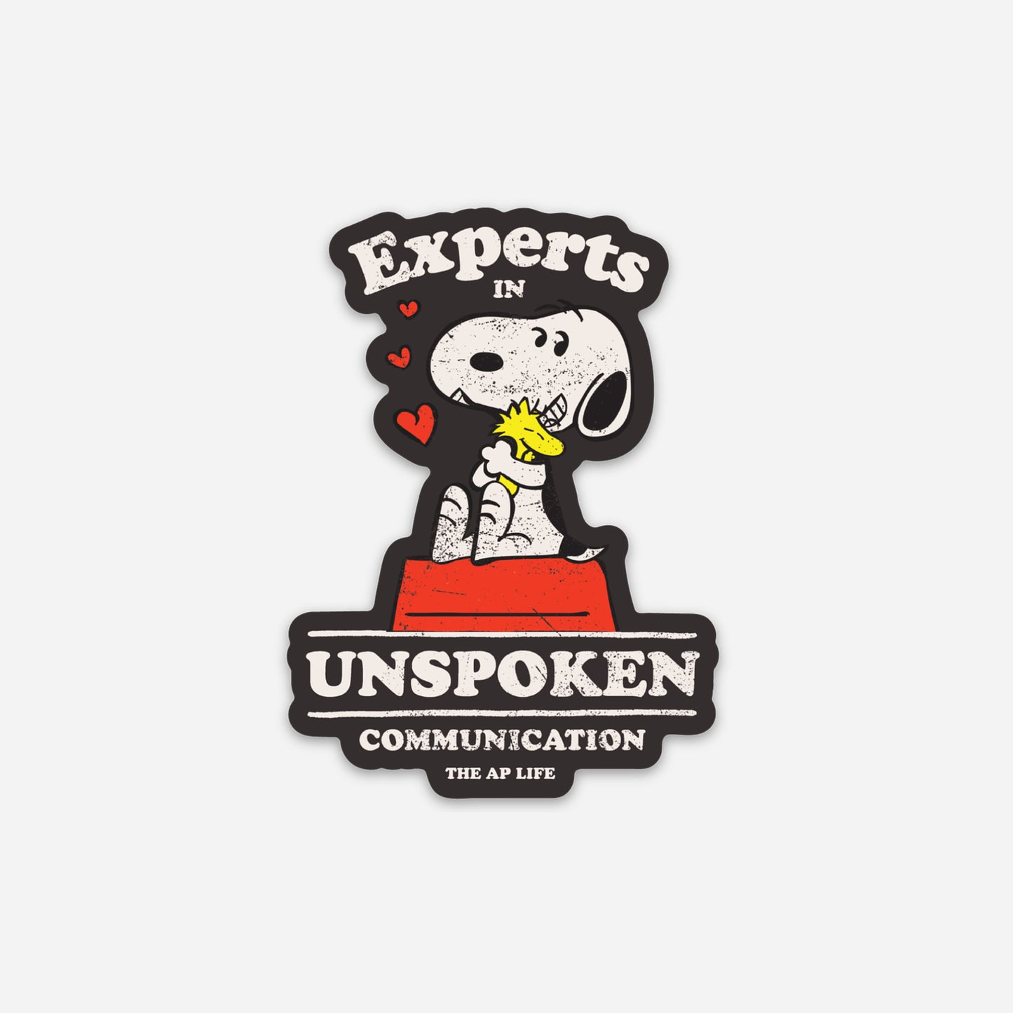 Experts in Unspoken Communication - Die-Cut Matte Vinyl Sticker