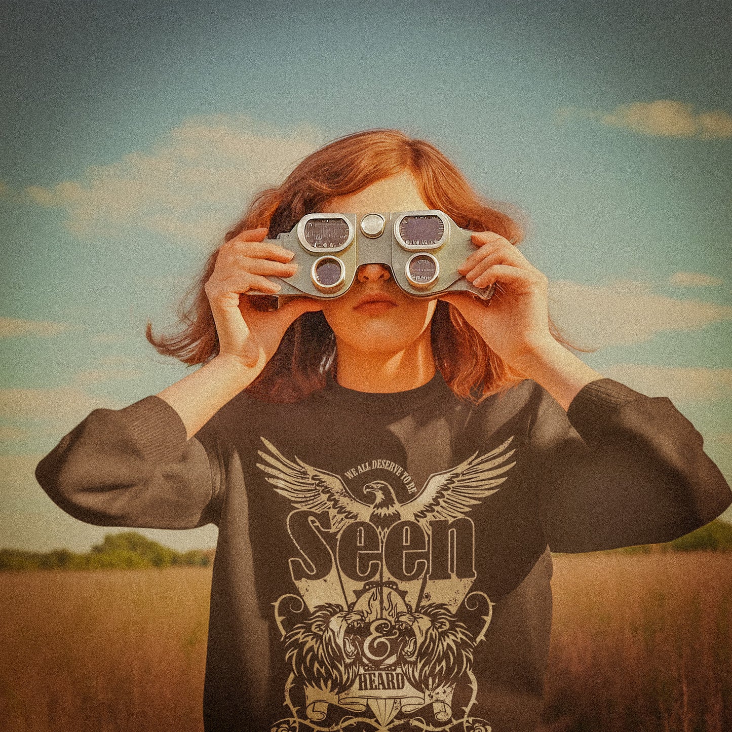 We All Deserve to be Seen & Heard - Adult Unisex Heavy Blend™ Crewneck Sweatshirt