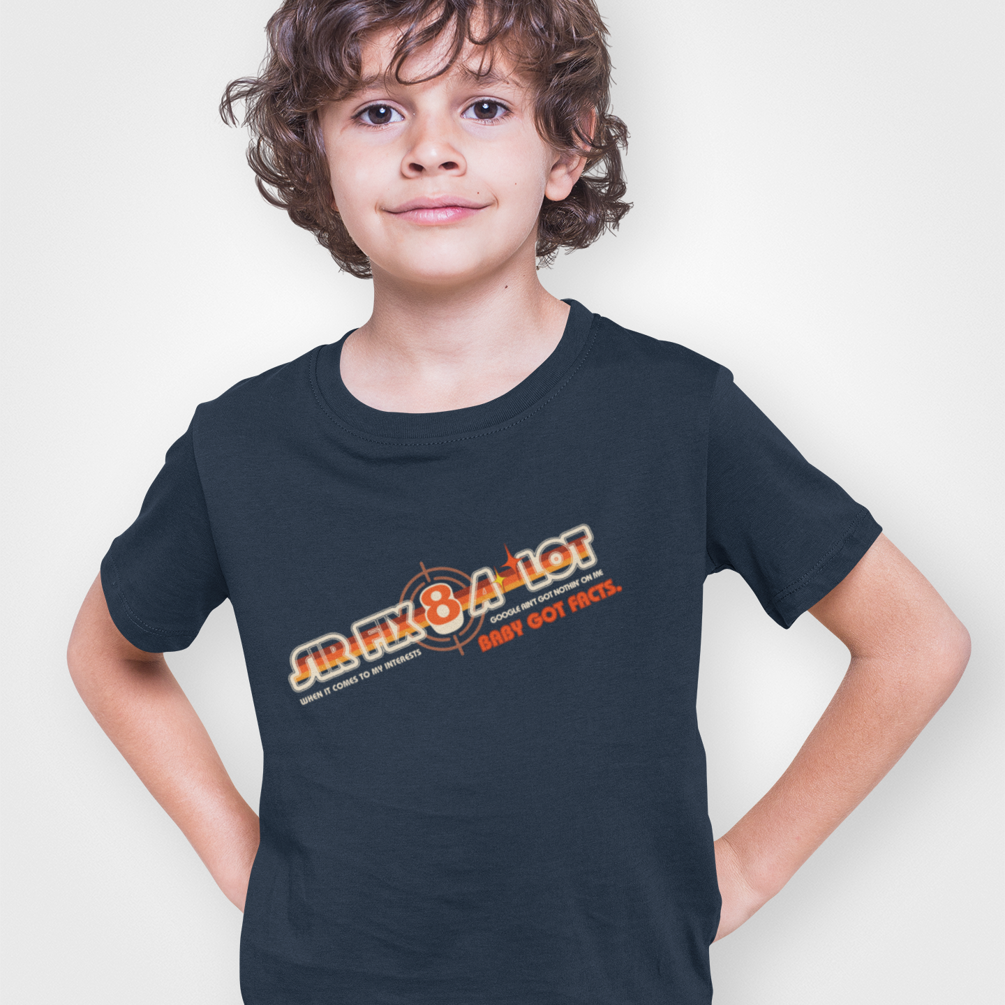 Sir Fix8-A-Lot Baby Got Facts - Youth Short Sleeve Tee