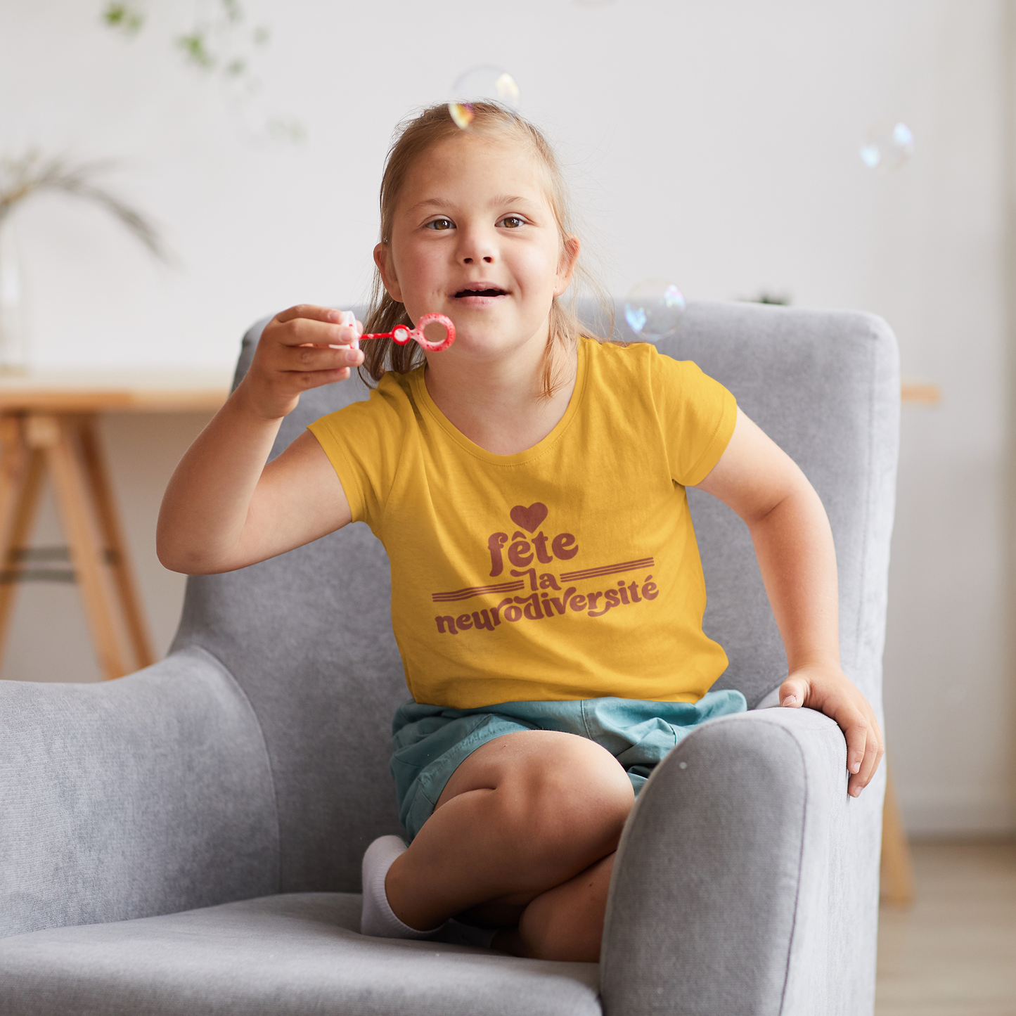 Fête la Neurodiversité Celebrate Neurodiversity - YOUTH Short Sleeve Tee